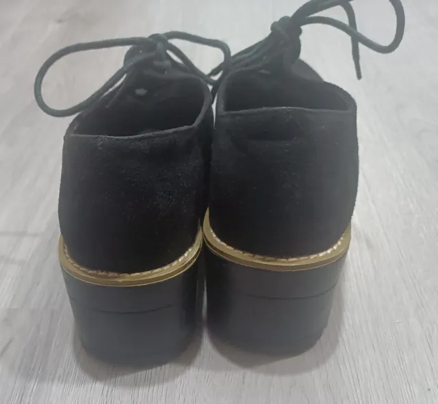 Zapatos de plataforma negros