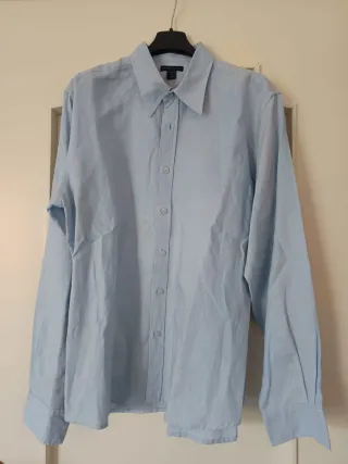 Set 4 camicie uomo: 2 tinta unita, 2 fantasia