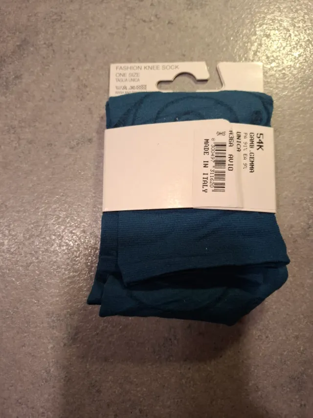 Set 2 gambaletti alti Collant coprente con disegno