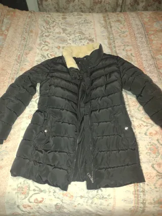 Only Abrigo Negro Mujer