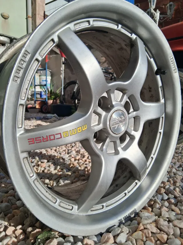 4 LLANTAS"MOMO CORSE " EN 17" PULGADAS