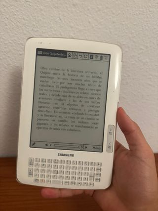 Libro Electrónico Samsung - Blanco