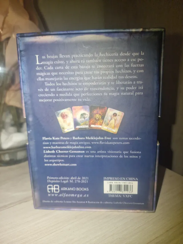 Oráculo de los Hechizos 48 Cartas + Libro