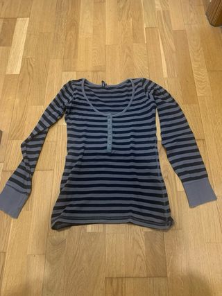 Jersey rayas manga larga M
