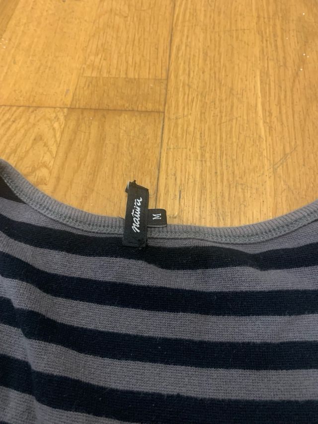 Jersey rayas manga larga M