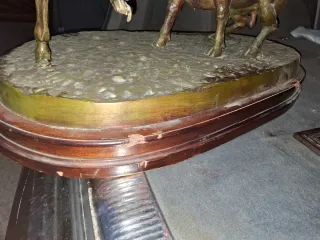 Importante Escultura Bronce Toro y Torero