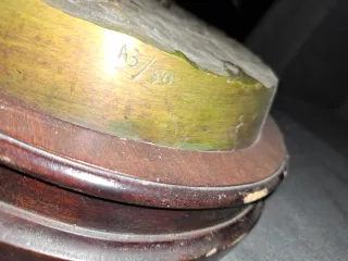 Importante Escultura Bronce Toro y Torero