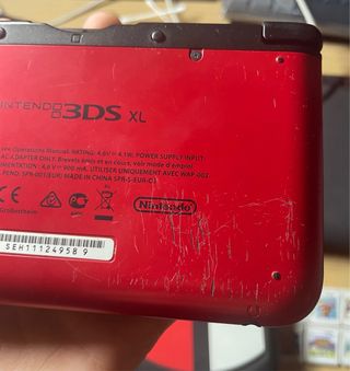 Nintendo 3DS XL Rosso