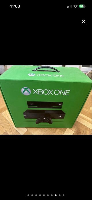 Xbox One 500GB + Mando + Caja Original