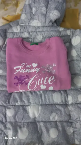 Set bimba 116 cm (6/7 anni) Giacca e felpa