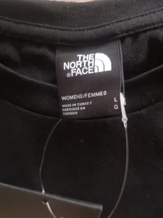 T-shirt The North Face nera donna