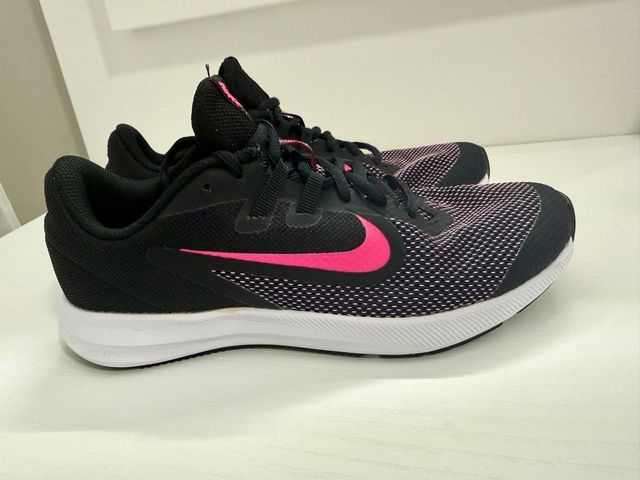 Zapatillas Nike Downshifter 9 Negro/Rosa