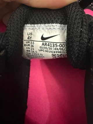 Zapatillas Nike Downshifter 9 Negro/Rosa