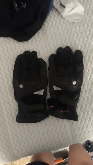 Guantes de moto negros 3xl