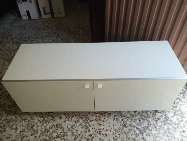 Mueble TV blanco