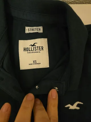 Polo Hollister Azul Marino