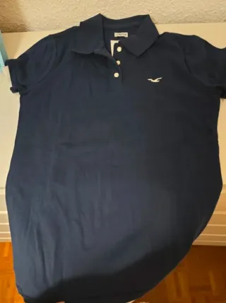 Polo Hollister Azul Marino
