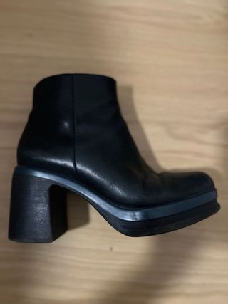 Botines Camper negros con plataforma