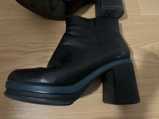 Botines Camper negros con plataforma