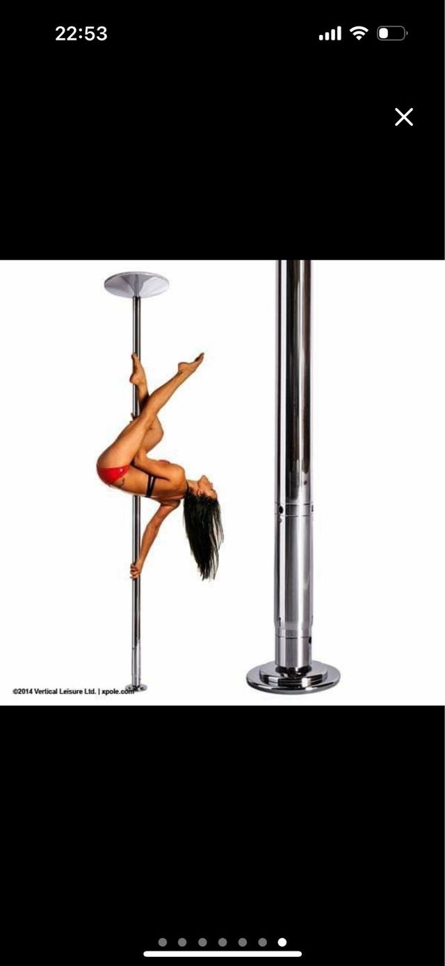 Barra X-Pole Expert 45mm con extensor 180cm