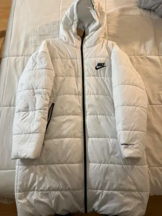 Parka Nike Blanca hombre