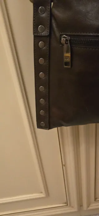 Borsa in pelle marrone