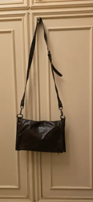 Borsa in pelle marrone