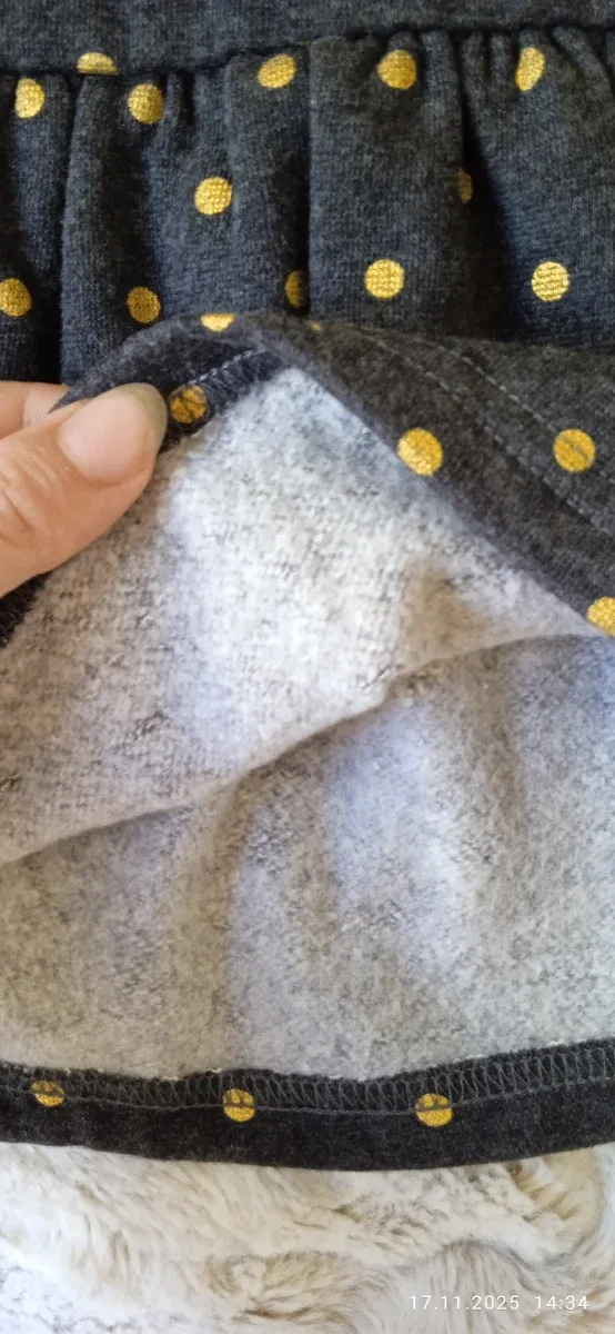 Vestido bebé niña Disney Minnie lunares