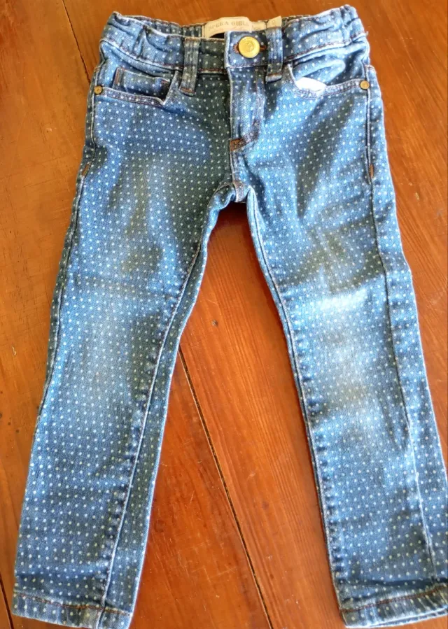 Vaqueros niña 3 años