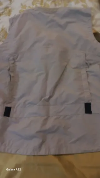 Gilet uomo impermeabile beige XL