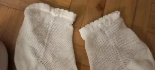 Zapatos comunión Tizzas niña beige y oro. Talla 34