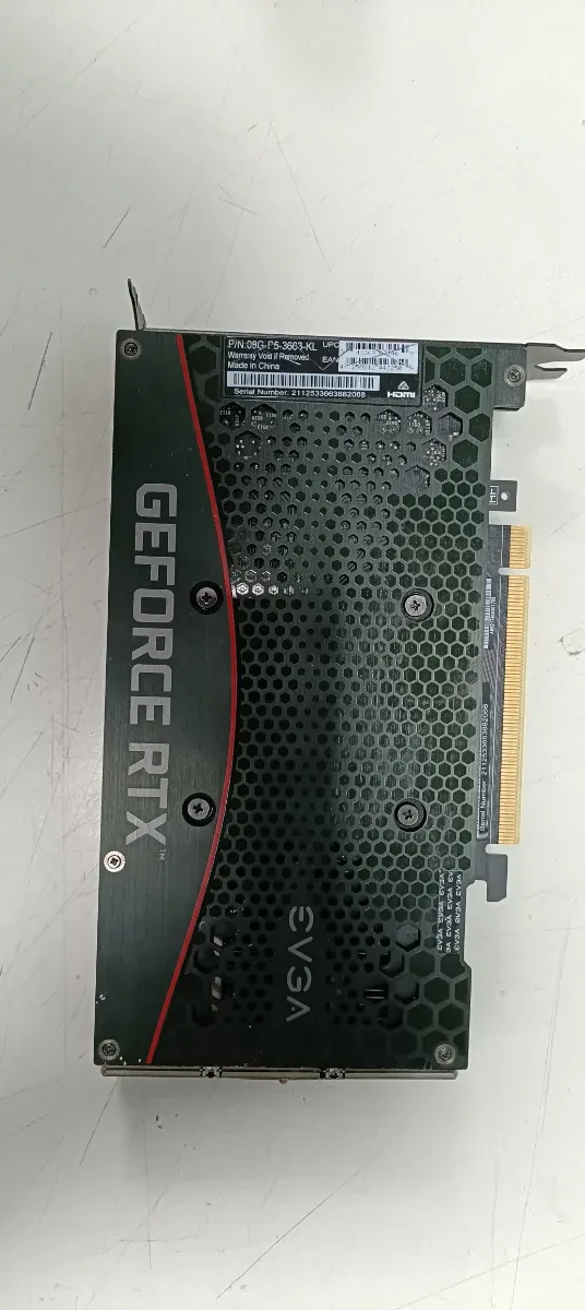 Tarjeta Gráfica EVGA RTX 3060 8GB