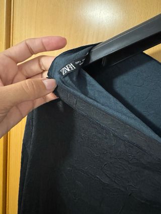 Vestido negro manga larga