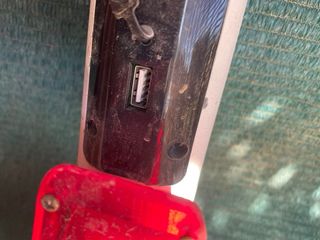 Patín eléctrico blanco