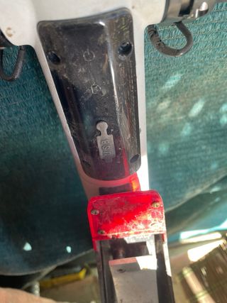 Patín eléctrico blanco