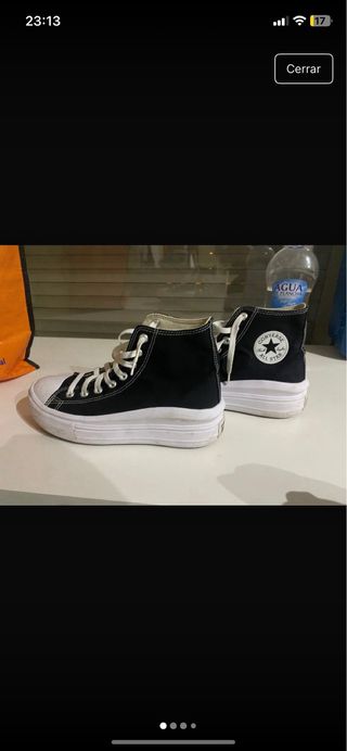 Zapatillas Converse Plataforma Negras