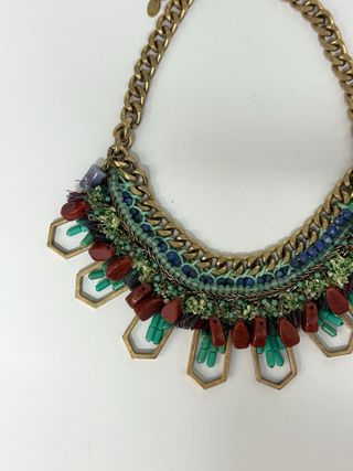 Collar étnico Zara multicor