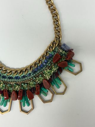 Collar étnico Zara multicor