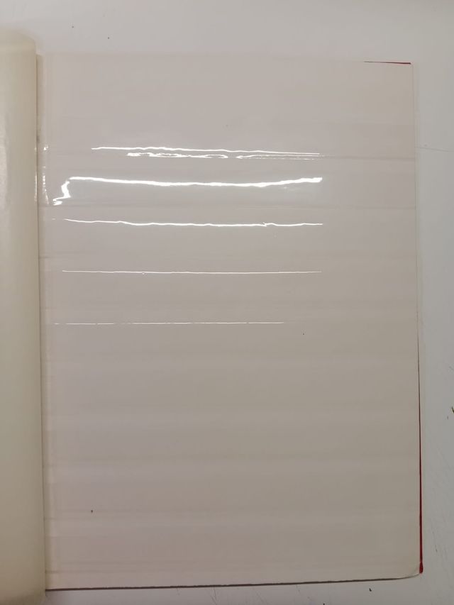 Clasificador 16 hojas blancas. Color Rojo.