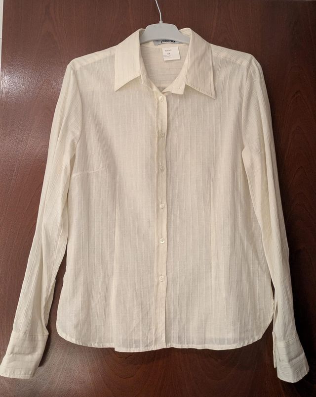 Blusa Camisera PLENO Hilo Plata