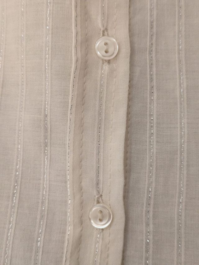 Blusa Camisera PLENO Hilo Plata