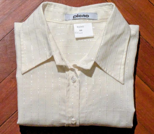 Blusa Camisera PLENO Hilo Plata