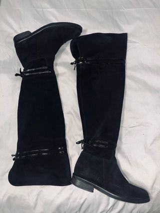 Stivali sopra ginocchio Joy Papeete neri