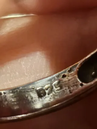 Anillo Plata y Coral Mariposa