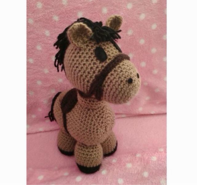 Caballo Amigurumi Tejido