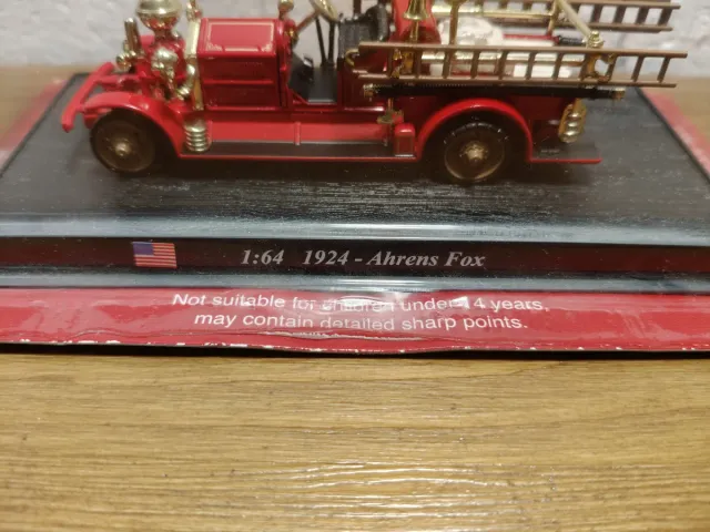 Modellino Pompiere 1:64 1924 Ahrens Fox Delprando