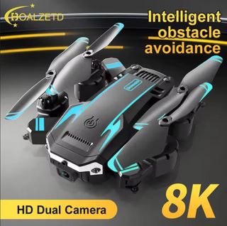 Dron Plegable Negro/Azul 8K Dual Camera NUEVO