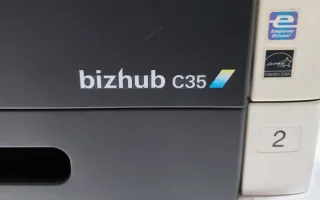 Copiadora Konica Minolta Bizhub C35