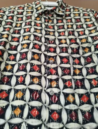 Camicia maniche corte Pierre Cardin fantasia