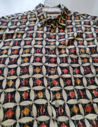 Camicia maniche corte Pierre Cardin fantasia